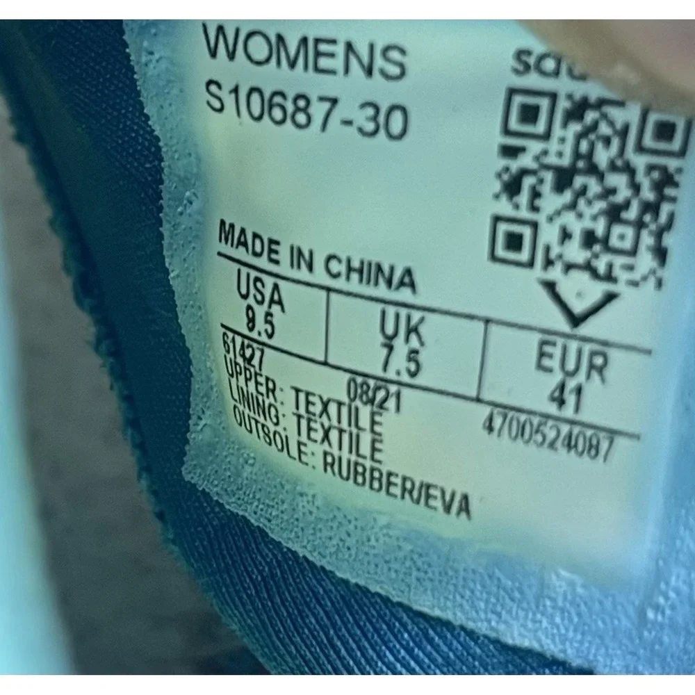 Saucony Sneakers Womens 9.5 Endorphin Pro 2 S10687-30 Blue‎ Running Gym Shoes